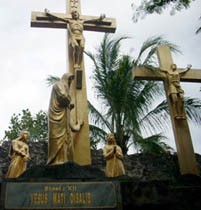 Perayaan Natal di Wisata Religi Puhsarang 